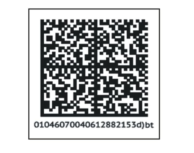 俄罗斯诚信标签 Data Matrix 码赋码实拍,出口俄罗斯合规标识